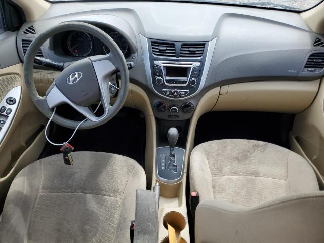 Sedans HYUNDAI ACCENT 2014 Brązowy