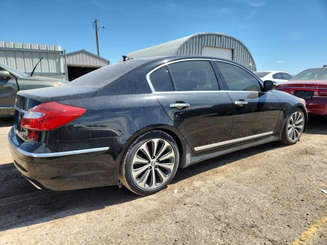 Sedans HYUNDAI GENESIS 2012 Czarny
