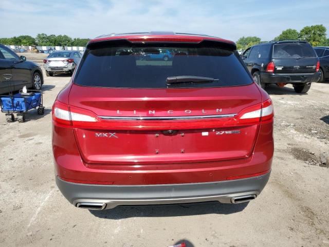  LINCOLN MKX 2016 Red