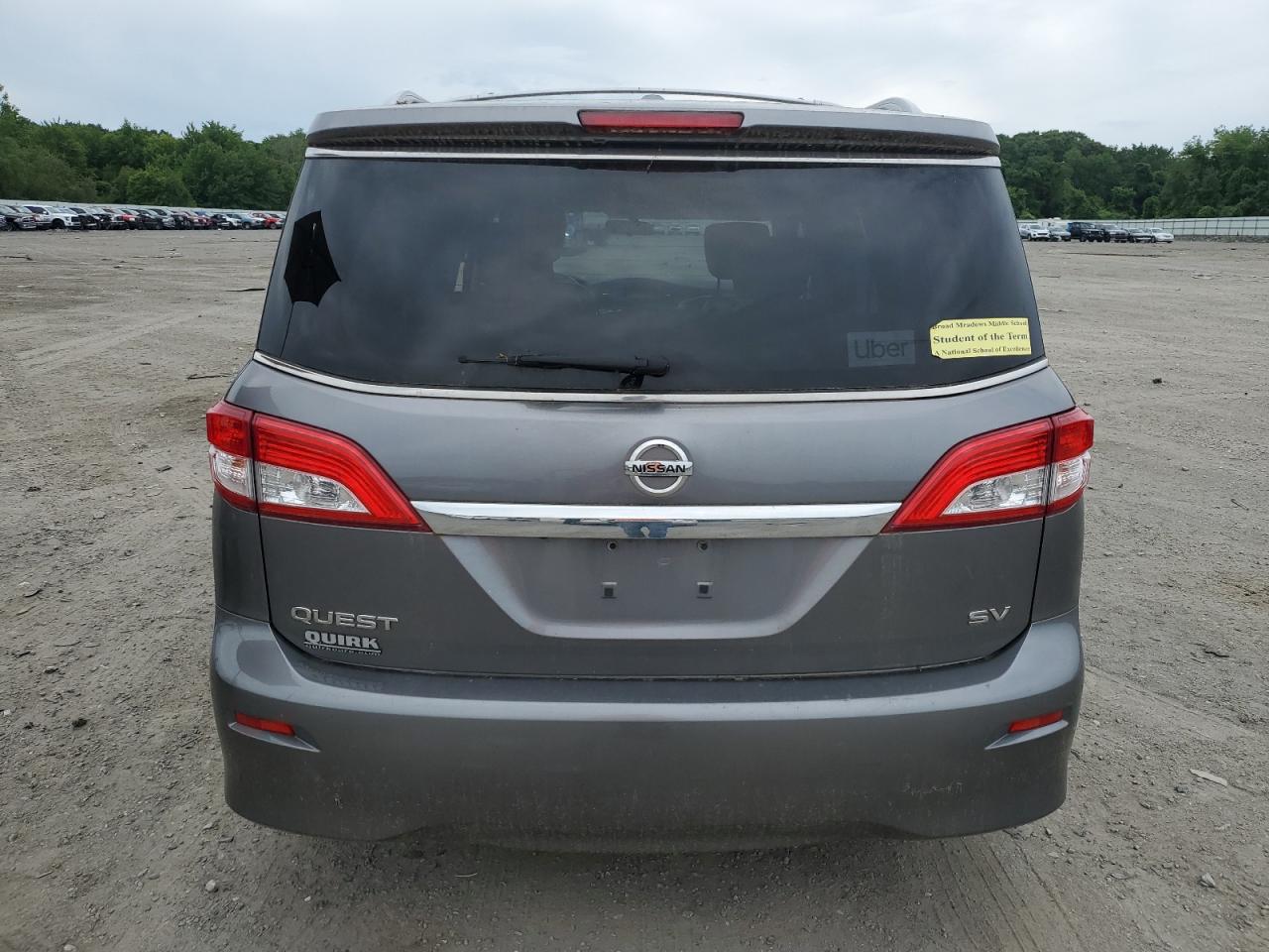 2015 Nissan Quest S VIN: JN8AE2KP8F9124540 Lot: 63100095