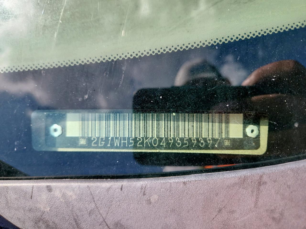 2004 Chevrolet Impala Ls VIN: 2G1WH52K049359397 Lot: 64730045