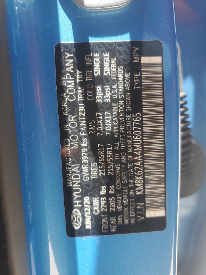km8k62aa4mu607765 KM8K62AA4MU607765 2021 Hyundai Kona Sel Plus