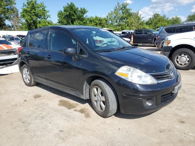 Hatchbacks NISSAN VERSA 2012 Czarny