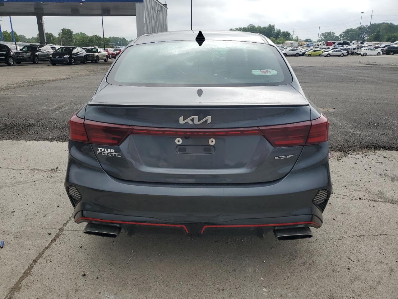 2022 Kia Forte Gt VIN: 3KPF44AC4NE452093 Lot: 64672435