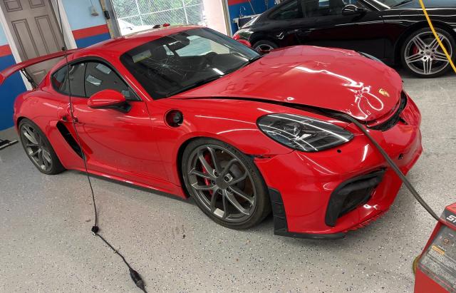  PORSCHE CAYMAN 2023 Czerwony