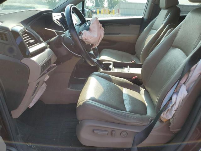  HONDA ODYSSEY 2018 Maroon