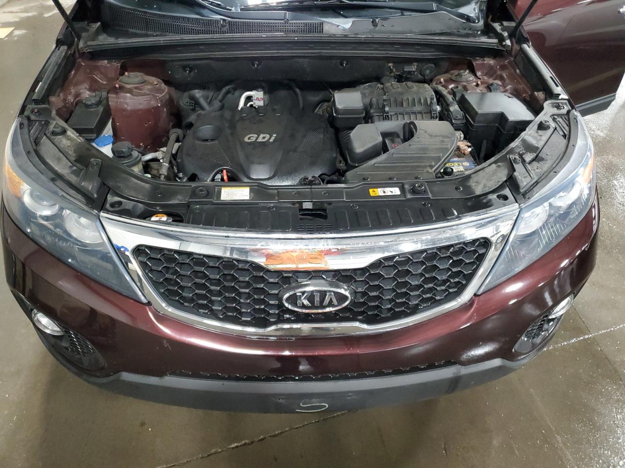 2013 Kia Sorento Lx VIN: 5XYKT3A65DG357307 Lot: 64126095