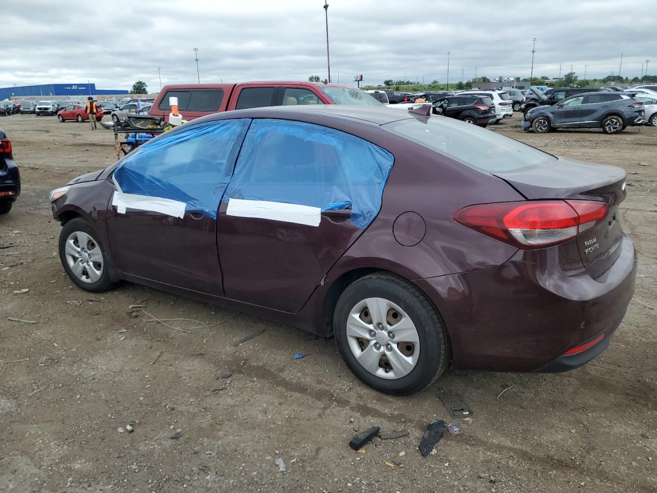 2018 Kia Forte Lx VIN: 3KPFK4A78JE183907 Lot: 65268075