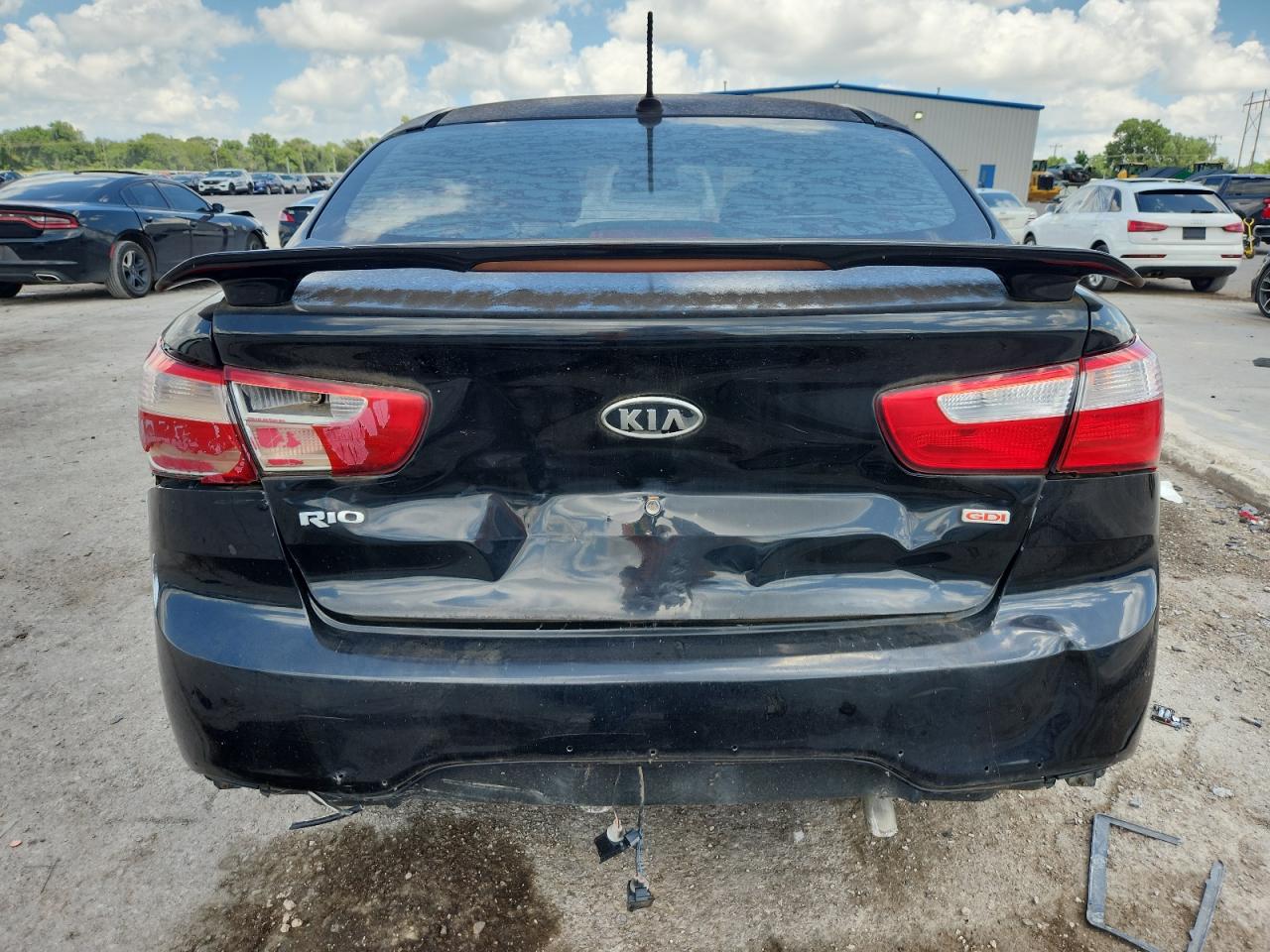 2013 Kia Rio Lx VIN: KNADM4A32D6096297 Lot: 63340485