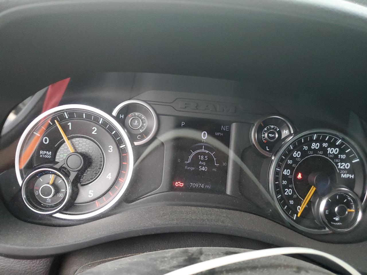 2020 Ram 2500 Big Horn VIN: 3C6UR5DL6LG204477 Lot: 64257755