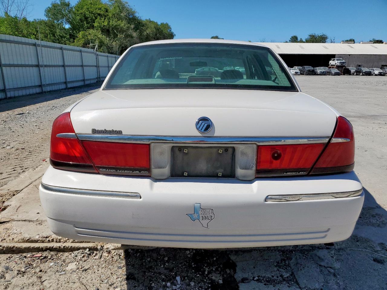 1998 Mercury Grand Marquis Gs VIN: 2MEFM74WXWX651425 Lot: 65161705