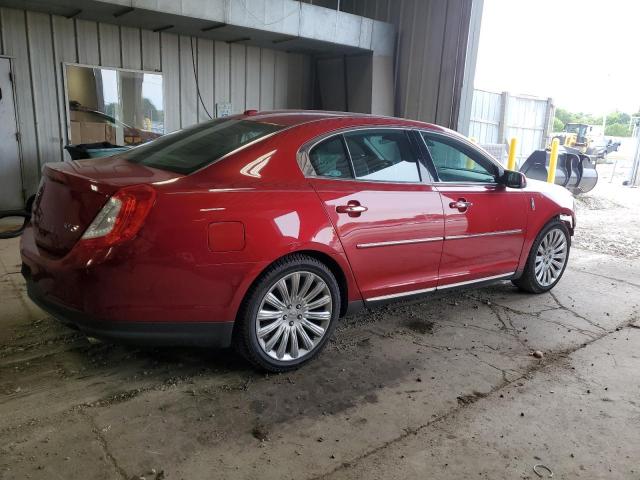  LINCOLN MKS 2013 Czerwony