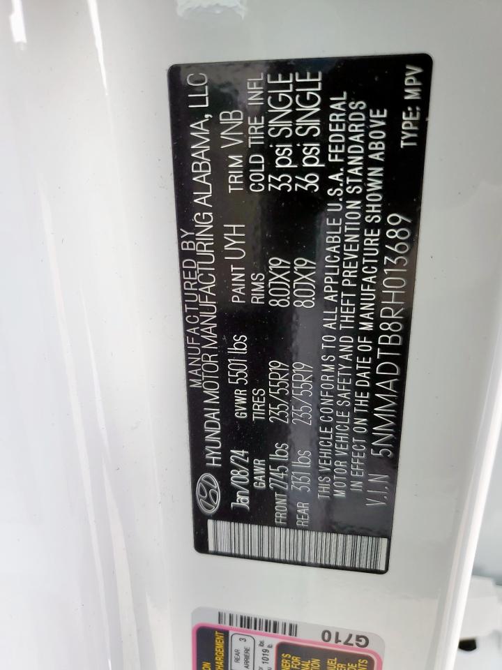 2024 Genesis Gv70 Base VIN: 5NMMADTB8RH013689 Lot: 64146255