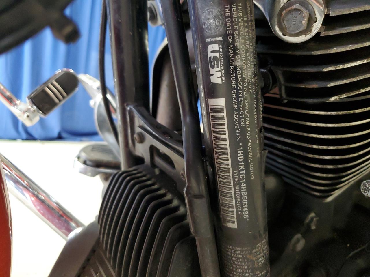 2017 Harley-Davidson Fltrxs Road Glide Special VIN: 1HD1KTC14HB603486 Lot: 64755325