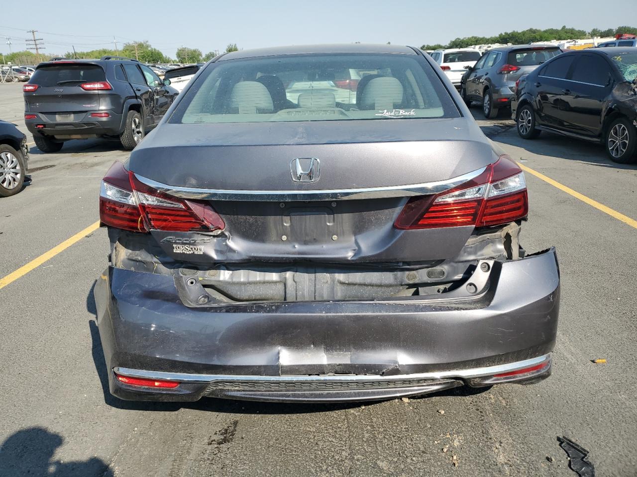 2016 Honda Accord Lx VIN: 1HGCR2F37GA124417 Lot: 65281345