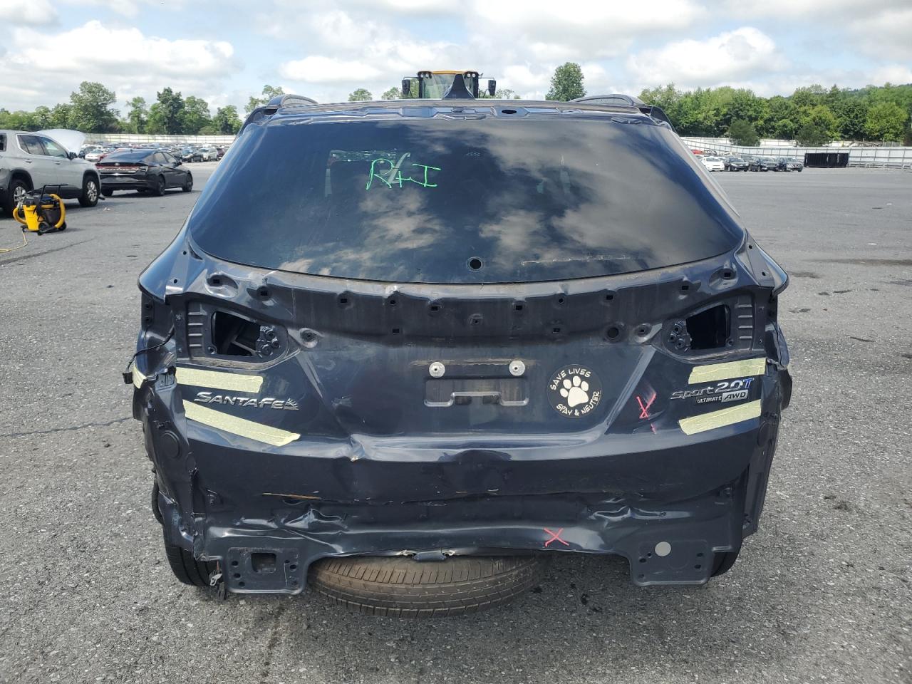 2017 Hyundai Santa Fe Sport VIN: 5XYZWDLA6HG466409 Lot: 64491035