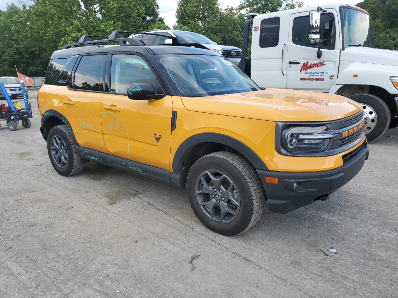 VIN: 3FMCR9D99MRB05900 2021 FORD BRONCO