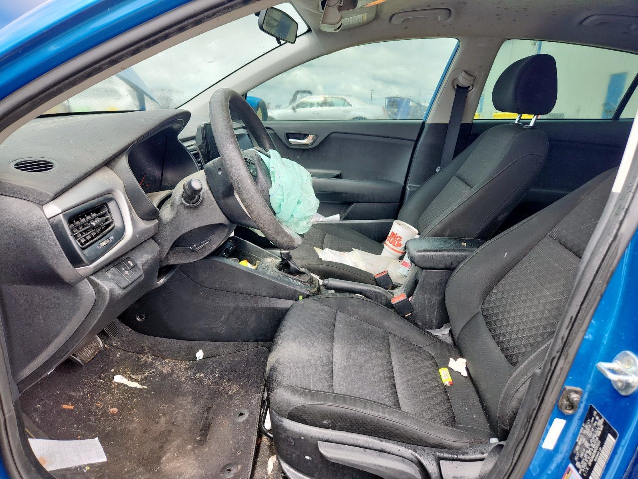 2022 Kia Rio Lx VIN: 3KPA24AD2NE491855 Lot: 64660485