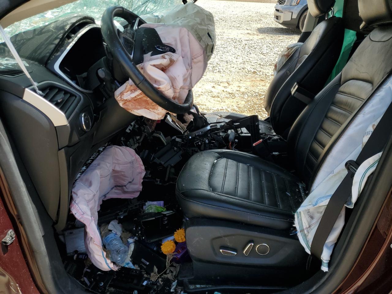 2017 Ford Edge Sel VIN: 2FMPK4J98HBB45676 Lot: 64563385