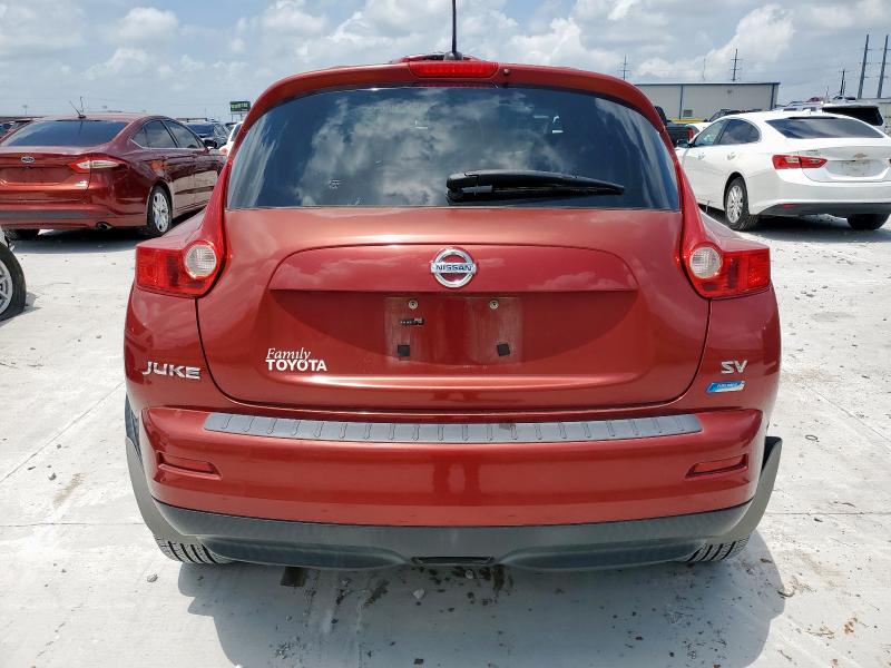  NISSAN JUKE 2012 Красный