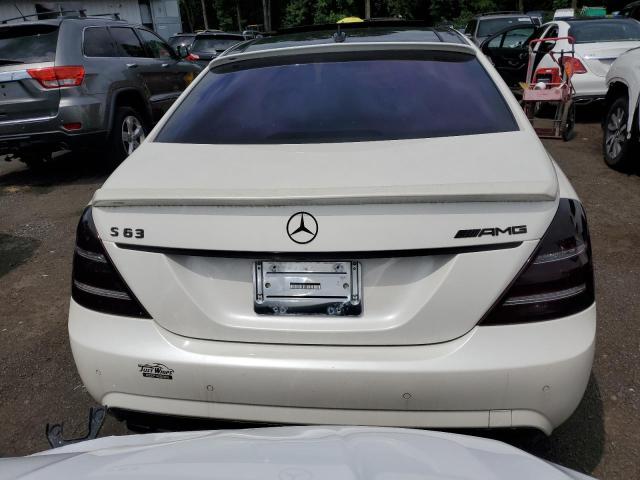 Sedans MERCEDES-BENZ S-CLASS 2012 Biały