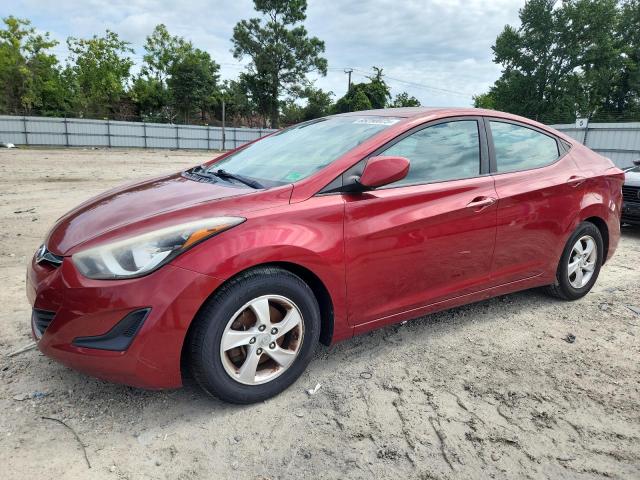  HYUNDAI ELANTRA 2015 Бордовый