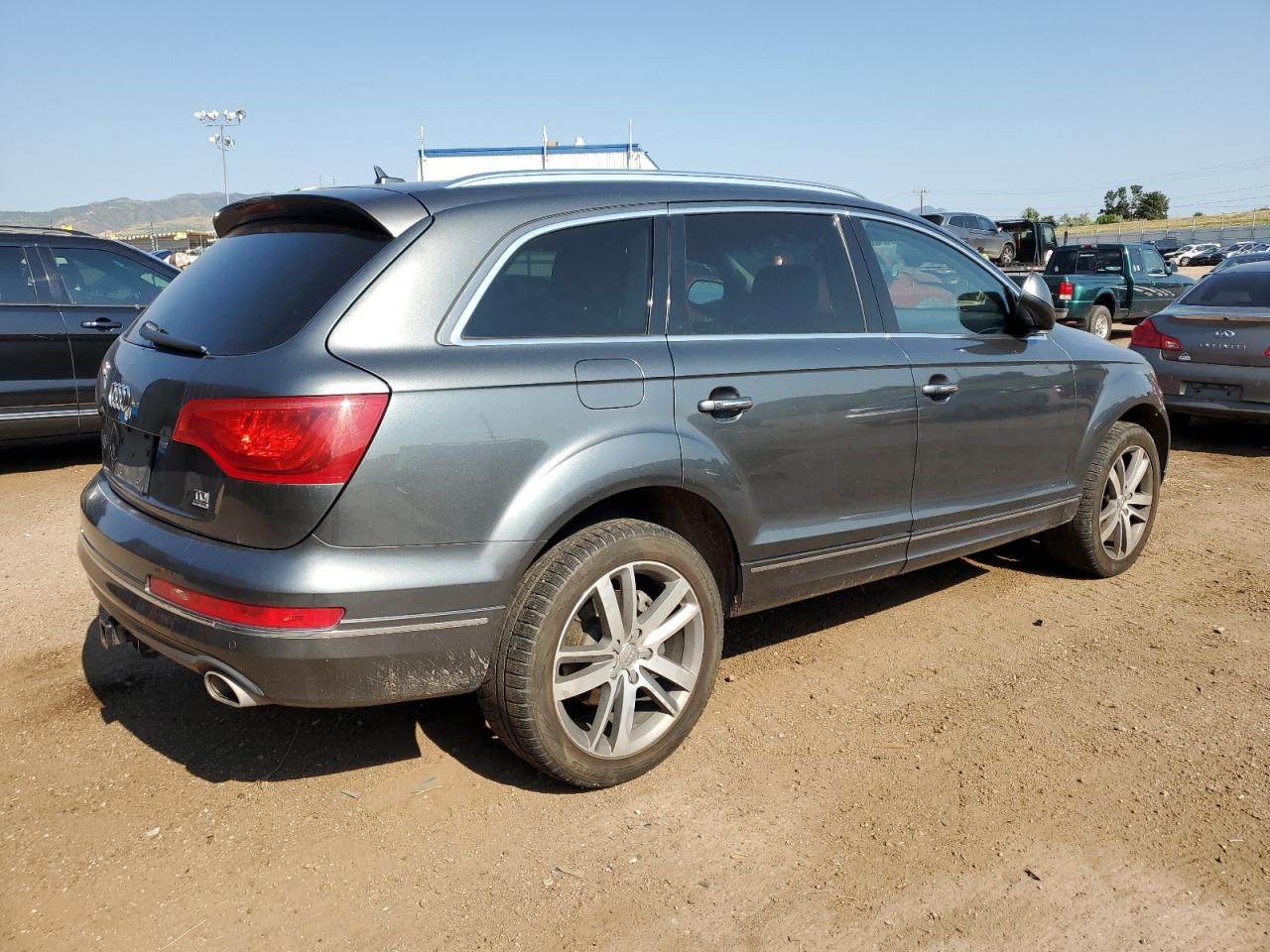2015 Audi Q7 Tdi Premium Plus grey suv diesel WA1LMAFE8FD025184 photo #4