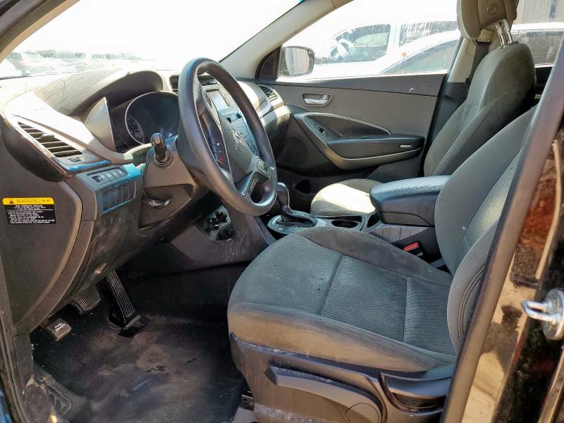  HYUNDAI SANTA FE 2017 Черный
