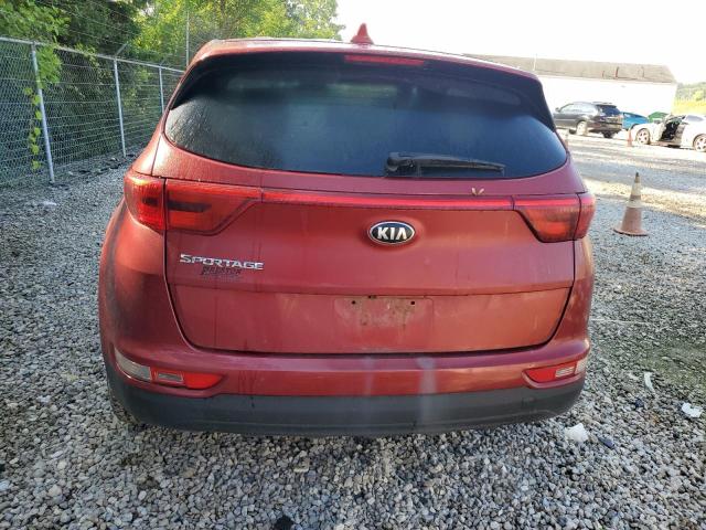 Parquets KIA SPORTAGE 2017 Czerwony