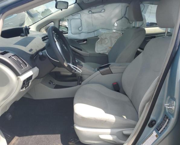 Hatchbacks TOYOTA PRIUS 2015 Turquoise
