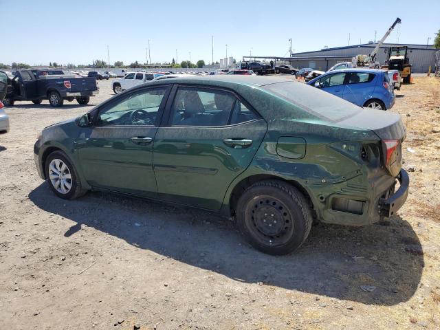  TOYOTA COROLLA 2015 Green