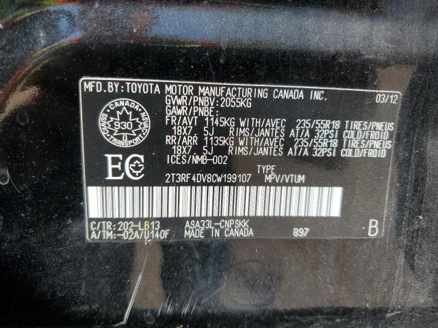 2012 TOYOTA RAV4 SPORT  