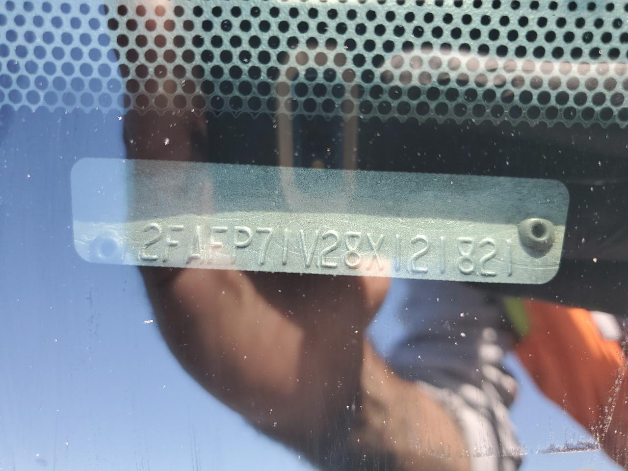 2008 Ford Crown Victoria Police Interceptor VIN: 2FAFP71V28X121821 Lot: 66904815