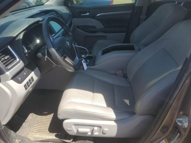  TOYOTA HIGHLANDER 2018 Szary