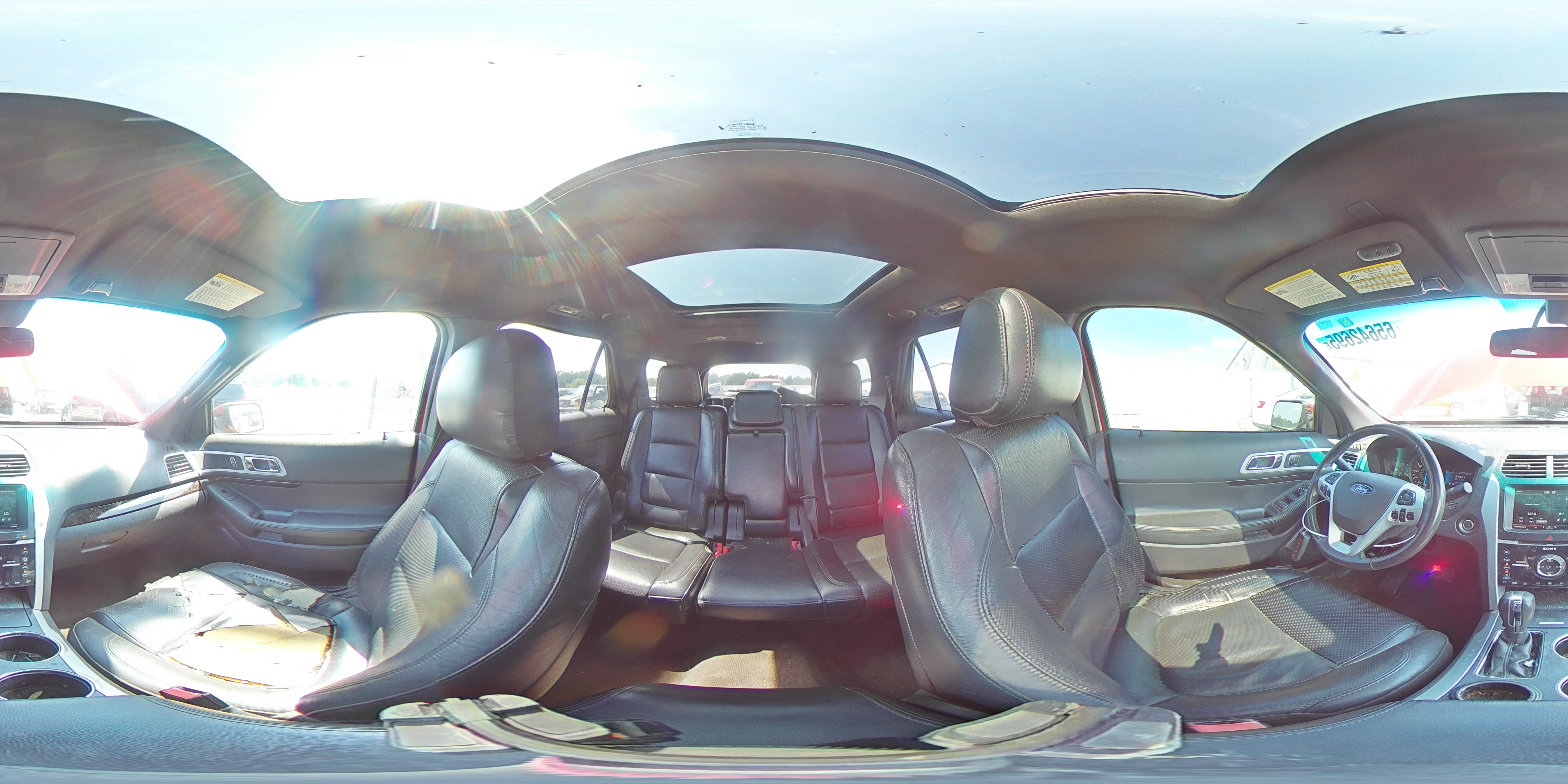 2012 Ford Explorer Limited VIN: 1FMHK7F87CGA54387 Lot: 65642695