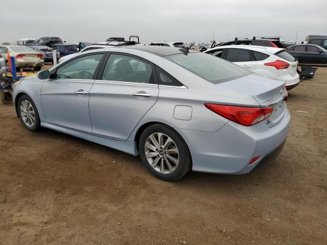  HYUNDAI SONATA 2014 Blue