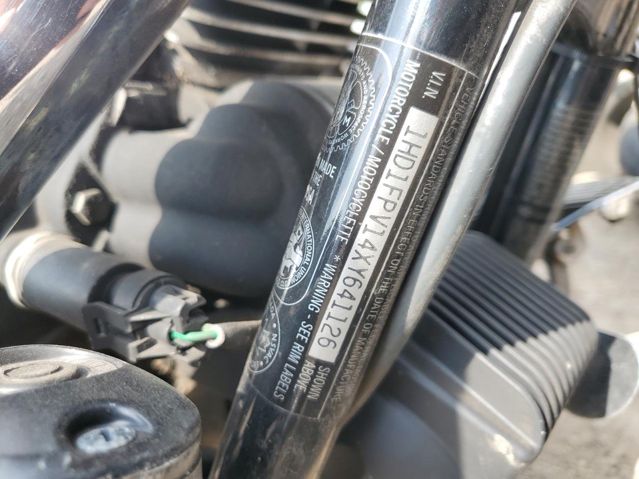 1999 Harley-Davidson Fltr VIN: 1HD1FPV14XY641126 Lot: 65311255