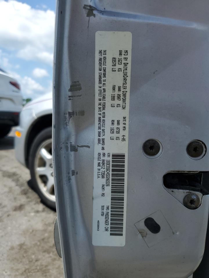 2005 Dodge Neon Sxt VIN: 1B3ES56C45D202226 Lot: 64776125