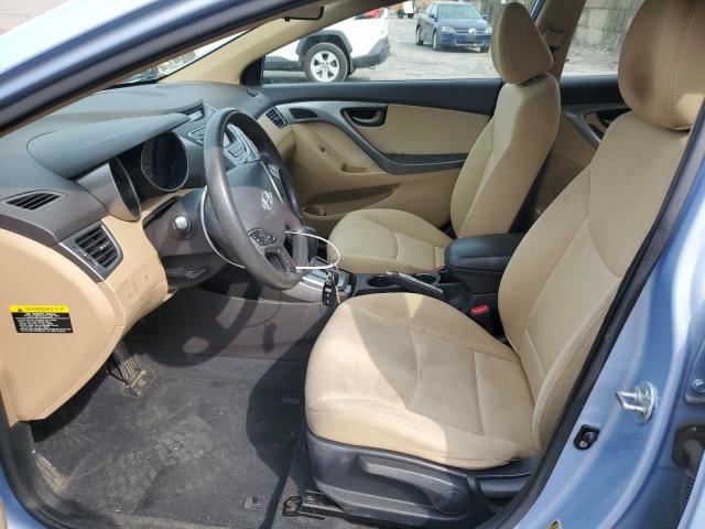  HYUNDAI ELANTRA 2013 Blue