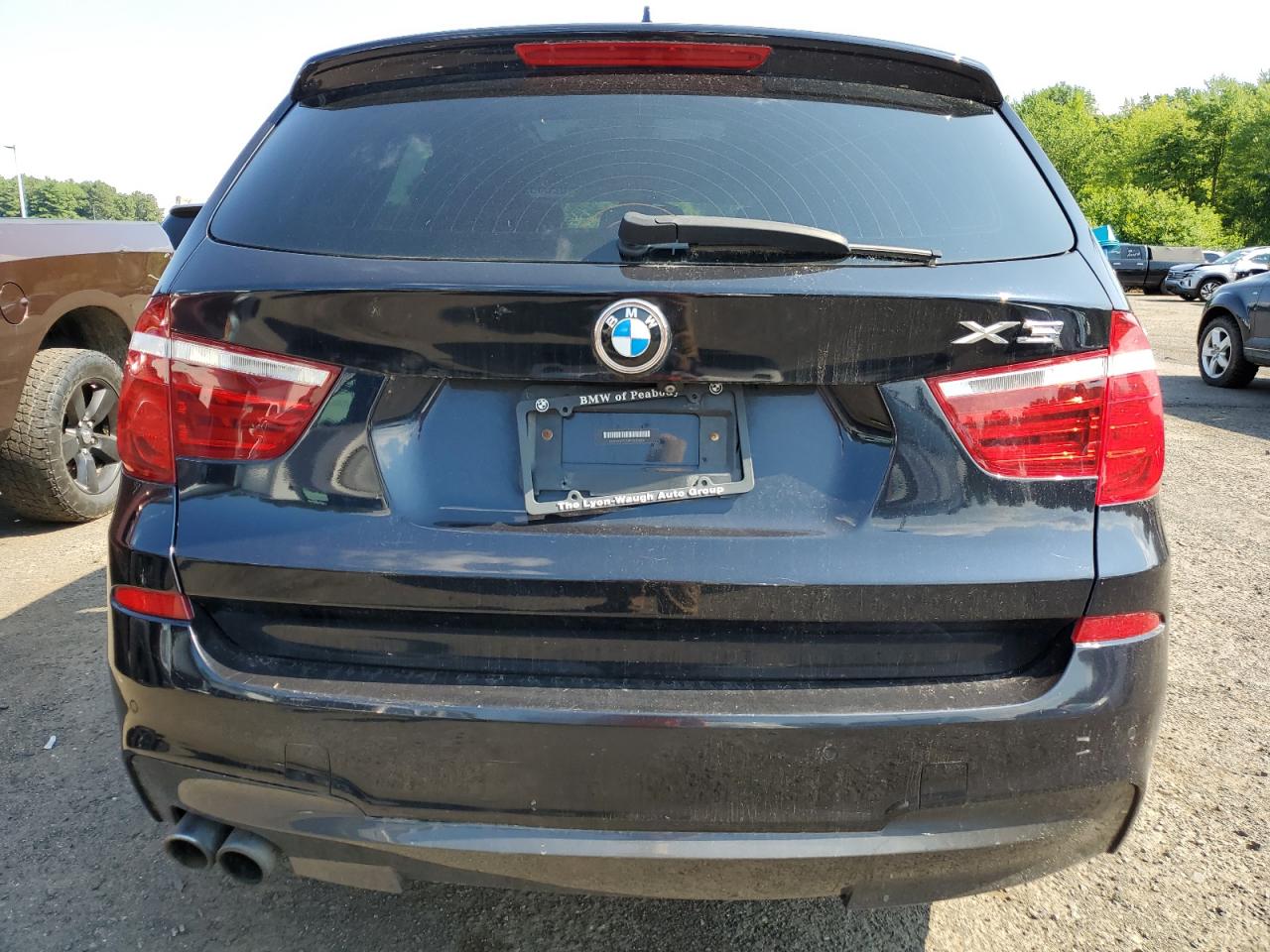 2015 BMW X3 xDrive35I VIN: 5UXWX7C53F0K32959 Lot: 62686765
