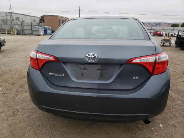  TOYOTA COROLLA 2015 Сharcoal
