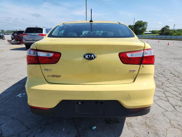  KIA RIO 2016 Żółty