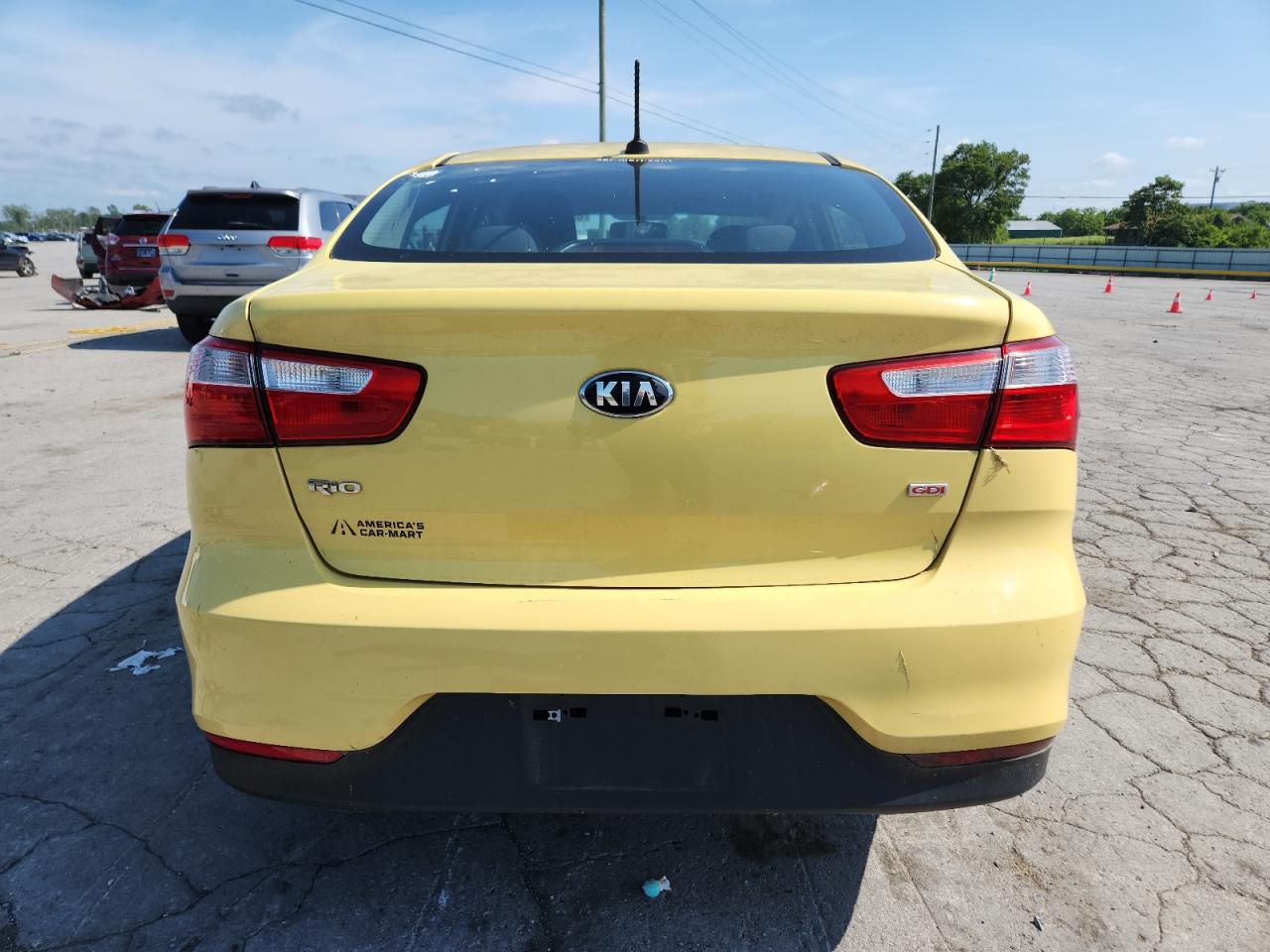 2016 Kia Rio Lx VIN: KNADM4A33G6684813 Lot: 65578325