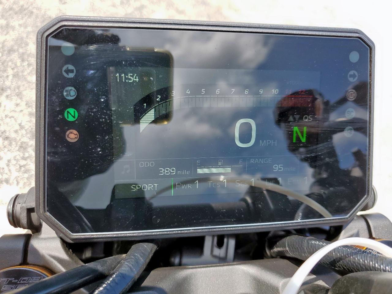 2025 Yamaha Mt09 Sp VIN: JYARN95E8SA001262 Lot: 64282265