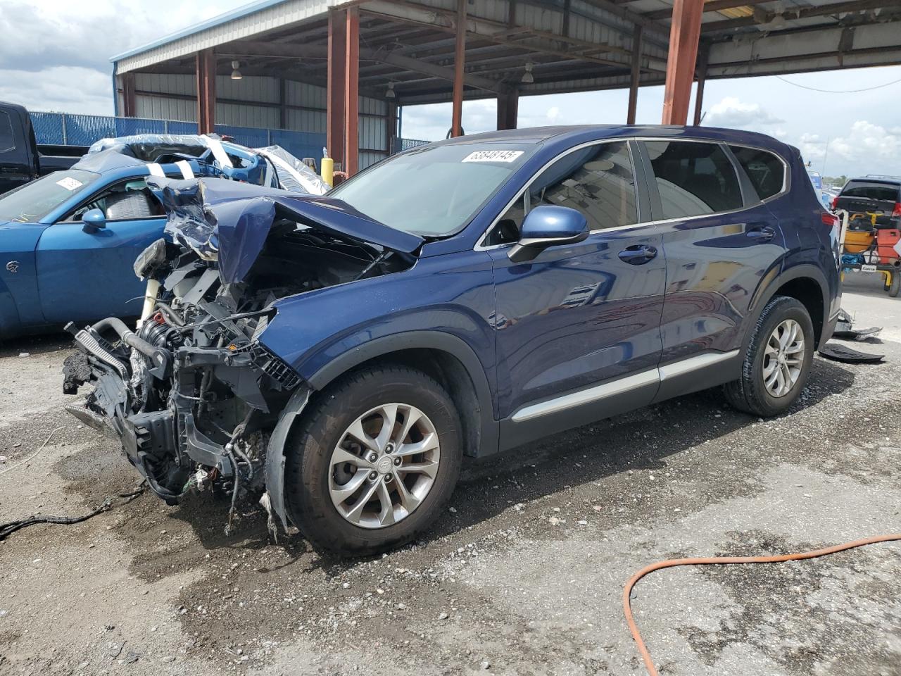 2019 Hyundai Santa Fe Se VIN: 5NMS2CAD1KH104697 Lot: 63848145