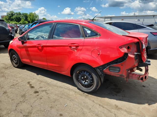  FORD FIESTA 2013 Red