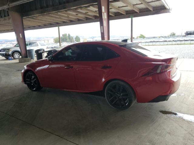 LEXUS IS 2016 Red