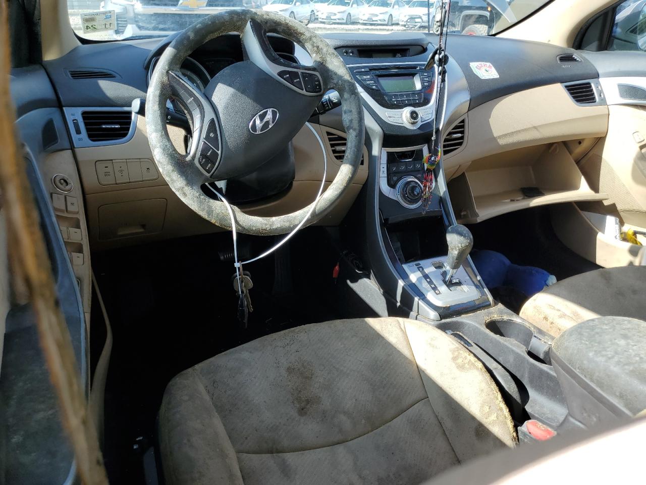 2012 Hyundai Elantra Gls VIN: 5NPDH4AE1CH127410 Lot: 65280155