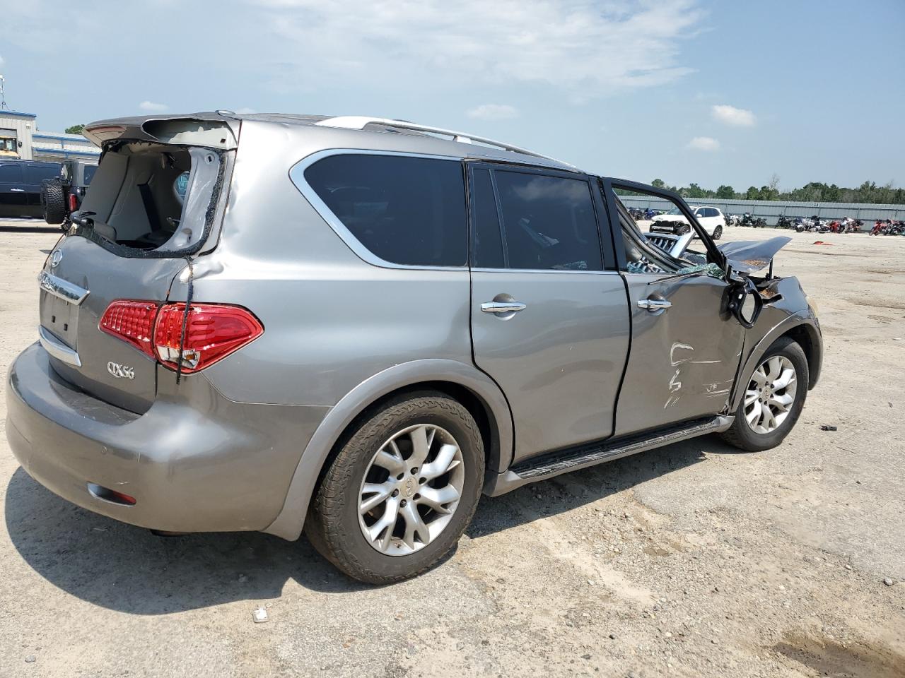 2011 Infiniti Qx56 grey null gas JN8AZ2NFXB9501399 photo #4