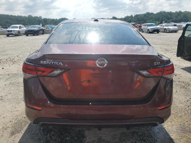 NISSAN SENTRA 2021 Czerwony
